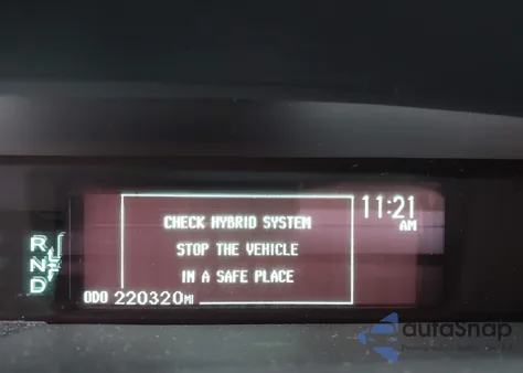 2013 Toyota Prius Two z USA, uszkodzony, nr VIN JTDKN3DU9D5650012